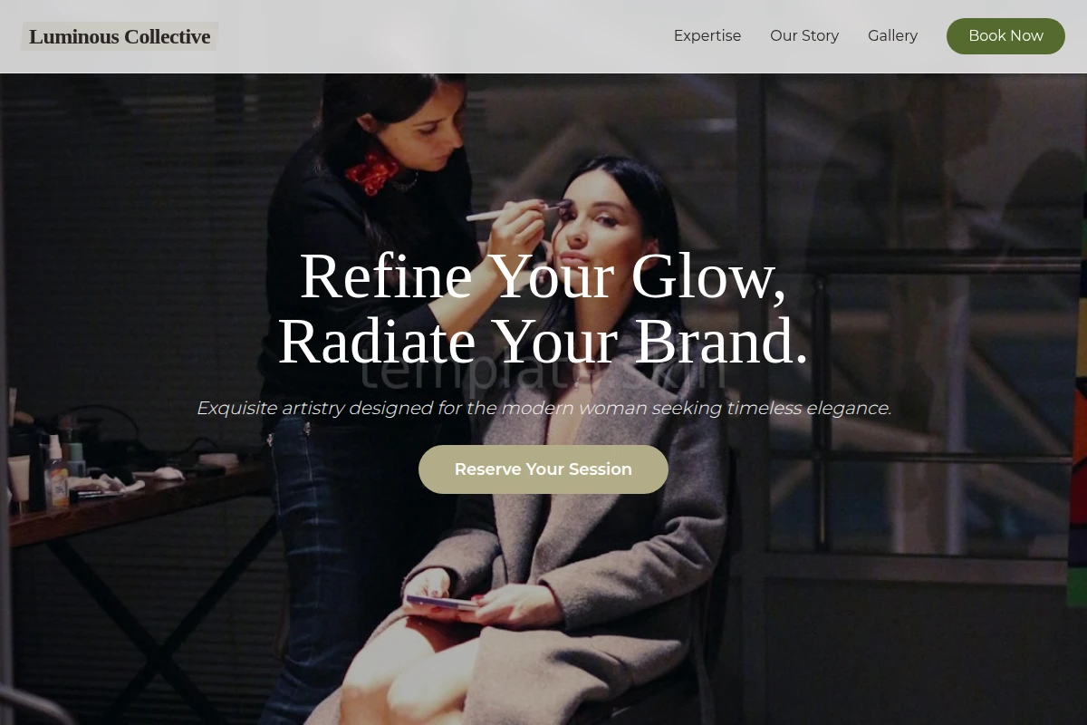Glass Makeup Studio